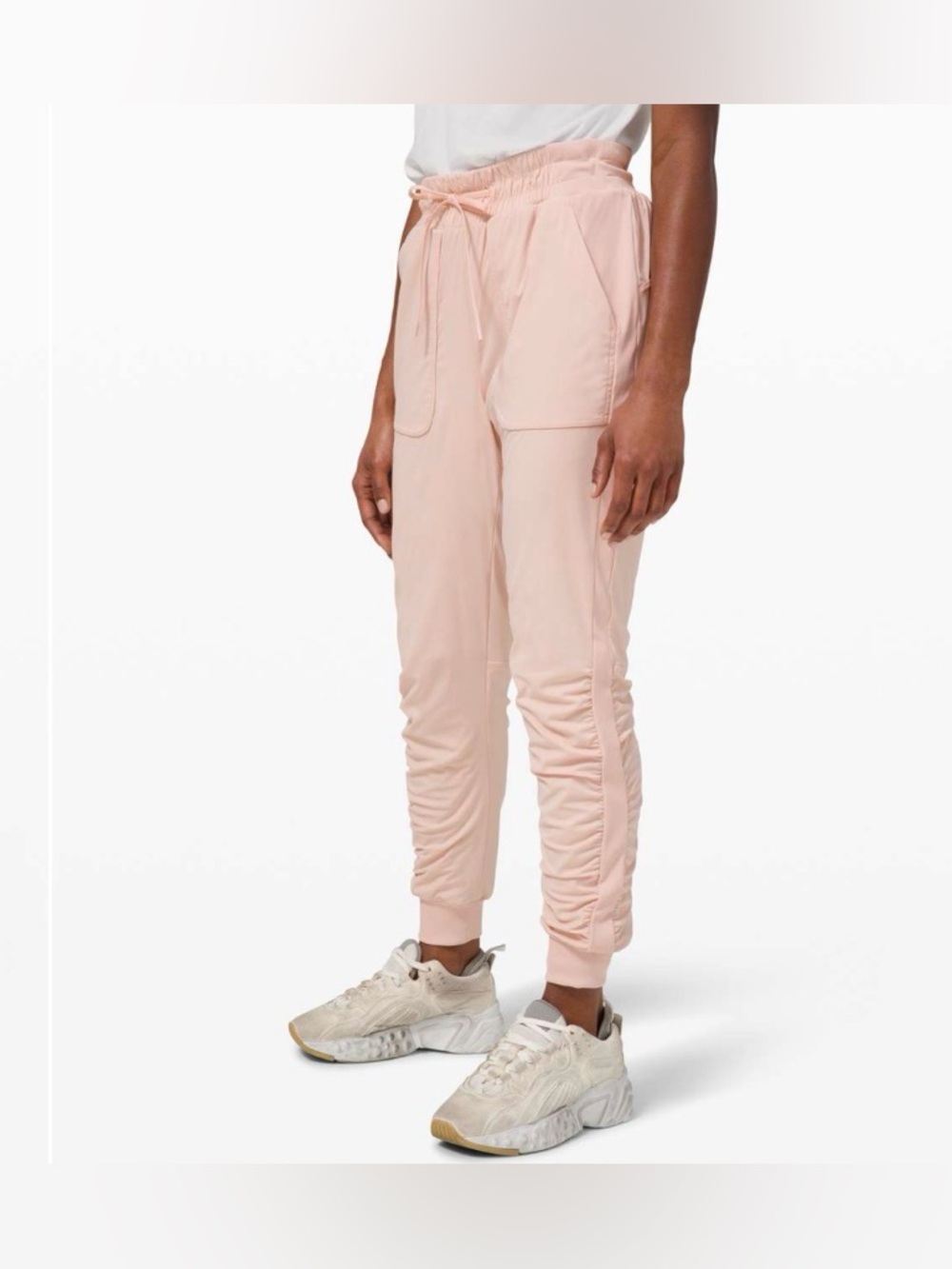 LULULEMON Beyond The Studio Jogger in Feather Pink Lined 28”